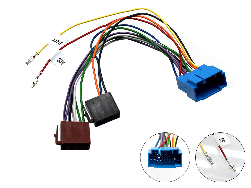 CT20NS08 Connettore ISO per Fiat, Honda, Nissan, Opel e Suzuki
