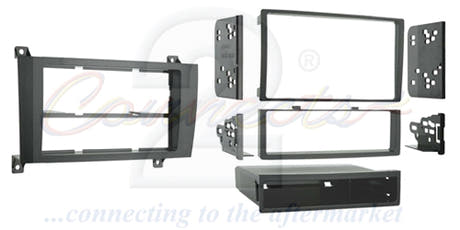 CT23MB10 Cornice 2-DIN per Mercedes
