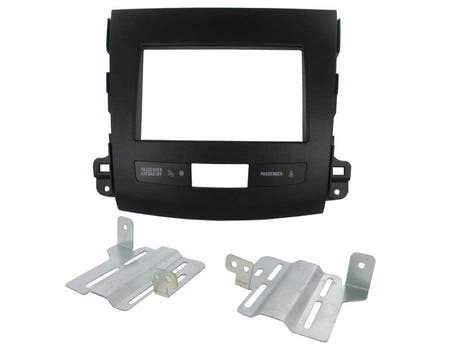 Cornice 2-DIN per Mitsubishi