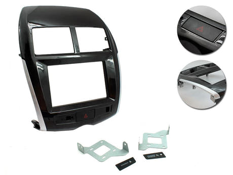 CT23MT20 Cornice 2-DIN per Mitsubishi ASX 2014-