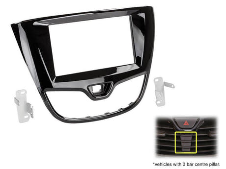 CT23VX54 2-DIN Cornice per Opel