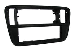 1-DIN KIT per Mii, Citigo e Up (Nero Opaco)