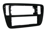 1-DIN KIT per Mii, Citigo e Up (Nero Opaco)