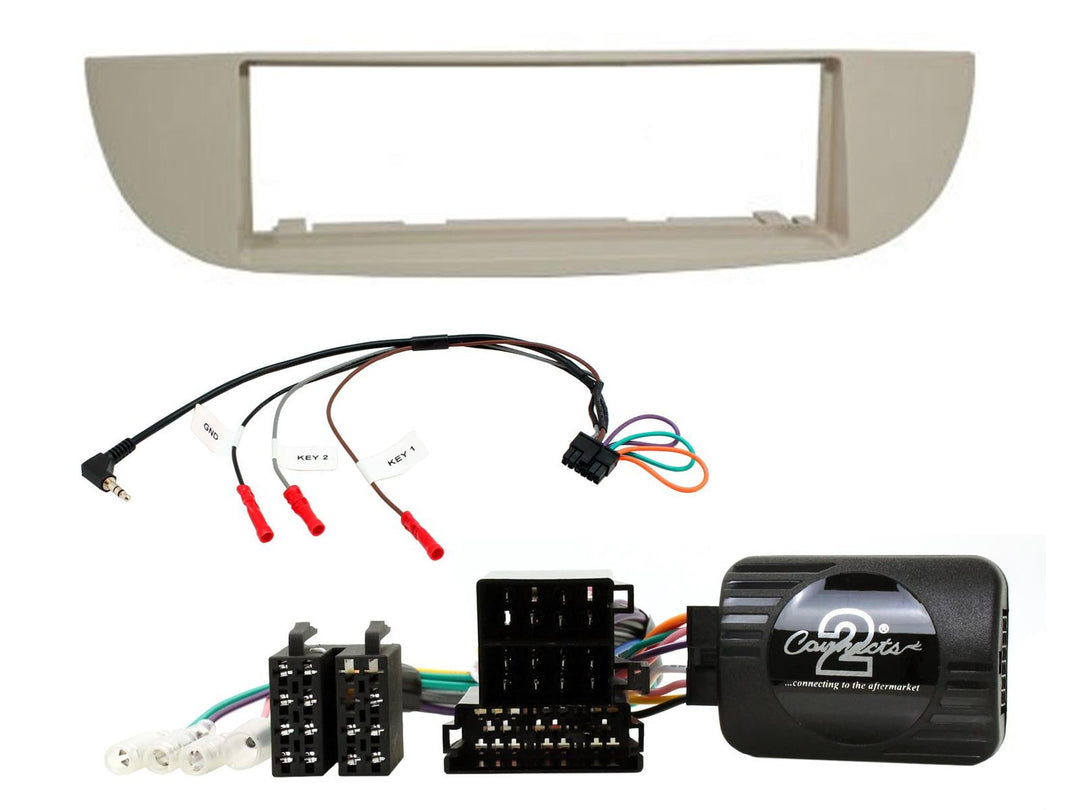 Kit di Montaggio per Fiat 500 2007-2015 (Beige)