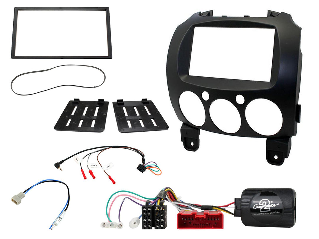 CTKMZ09 Kit di montaggio 2-DIN per Mazda 2