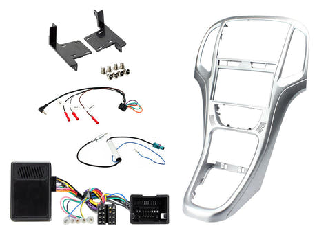 CTKVX05 Kit di montaggio per Opel Astra 2010-2015 (Argento)