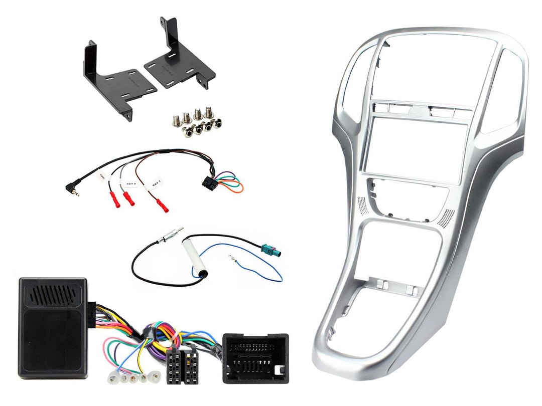 CTKVX05 Kit di montaggio per Opel Astra 2010-2015 (Argento)