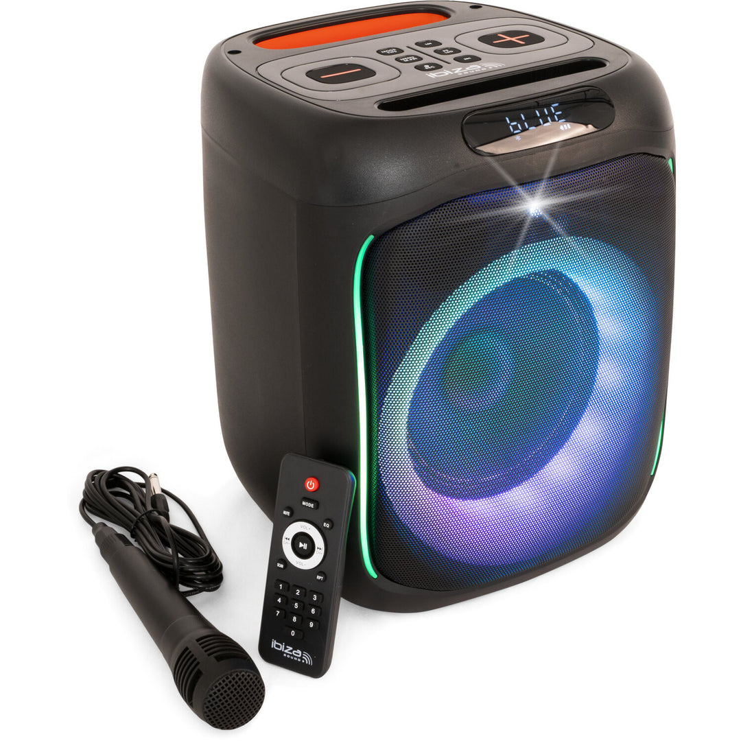 Altoparlante da festa IBIZA con luci e Bluetooth