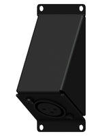 Caymon CASY123 1 plads, vinklet plade 1 x XLR hun 3-pin