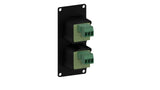 Caymon CASY126 1 plads, plade 2 x XLR han > 3-pin