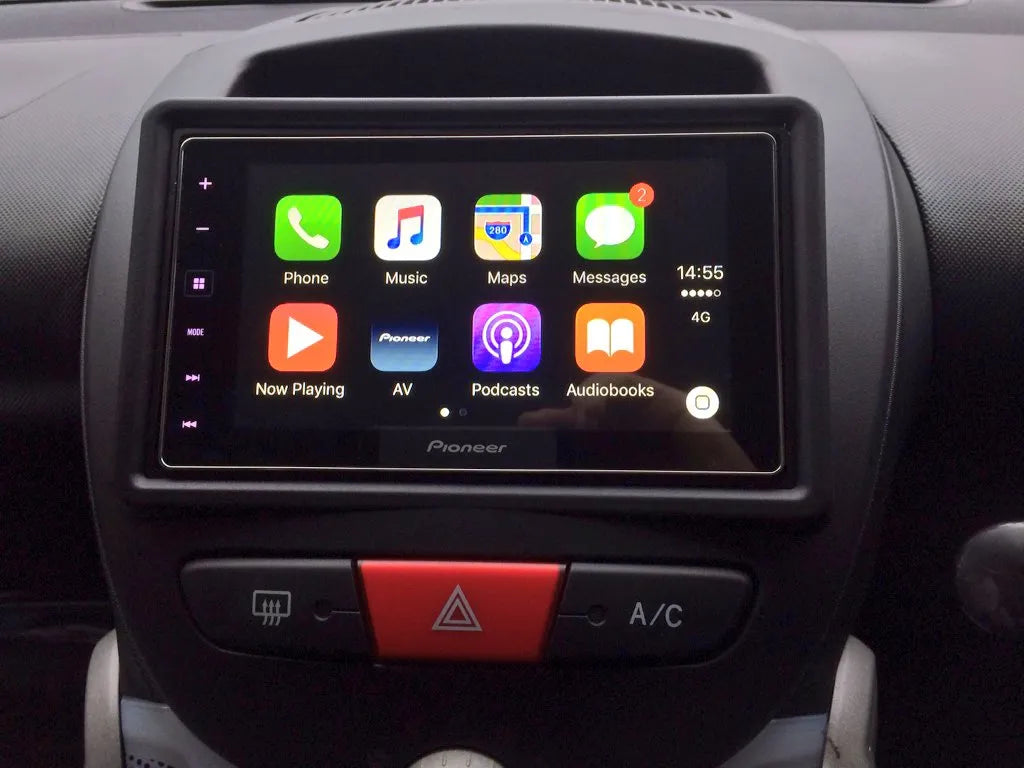 Carplay Wireless in Peugeot 107 (2004-2014)
