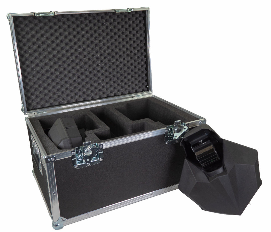 Case-It Flightcase per 2 pz. Eurolite Cat-80