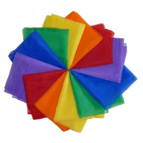 Foulard in Chiffon (Multicolore, 10 pz.)