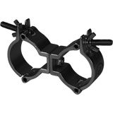 Double Swivel Clamp (Black, 50mm, 100kg)