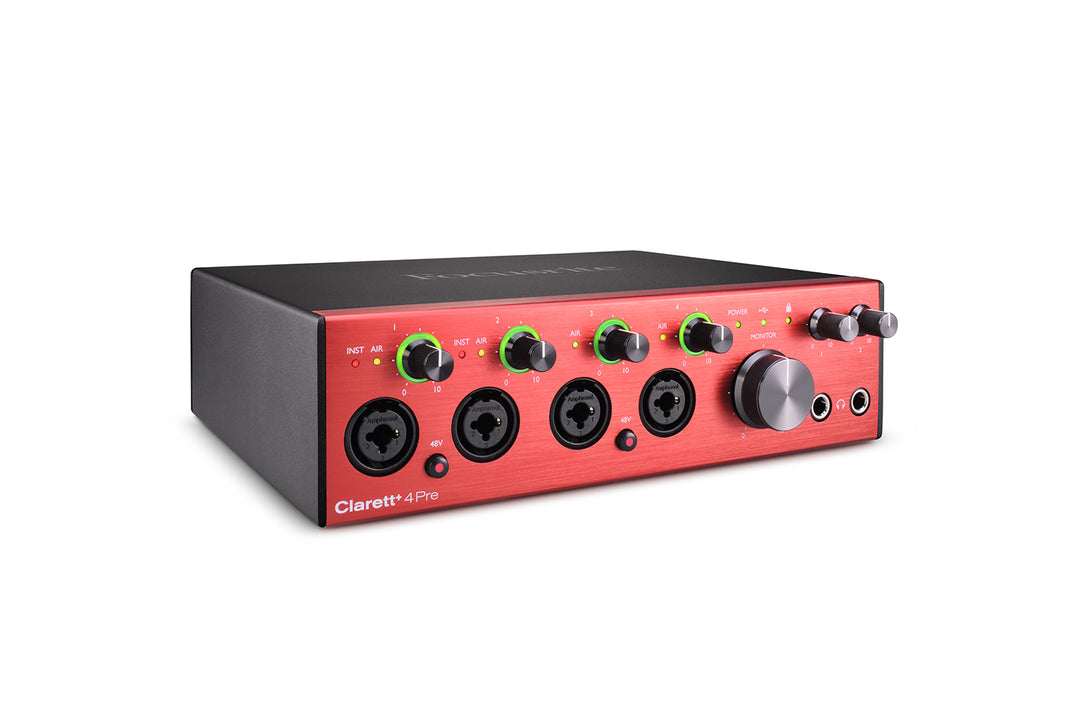 Focusrite Clarett+ 4Pre USB Schede Audio