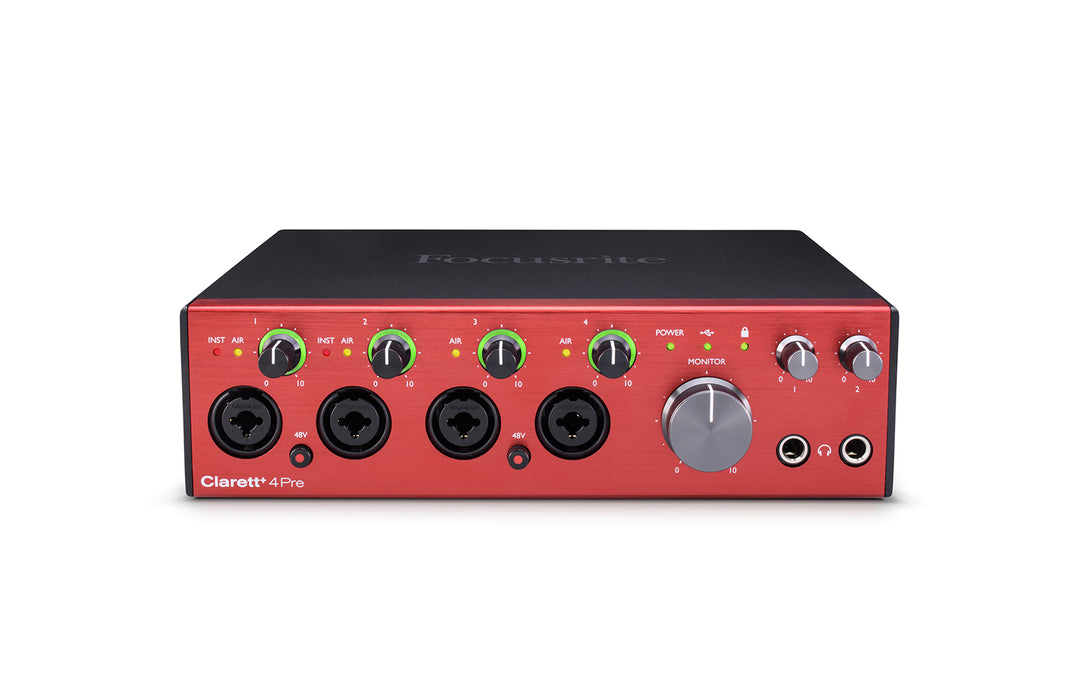Focusrite Clarett+ 4Pre USB Schede Audio