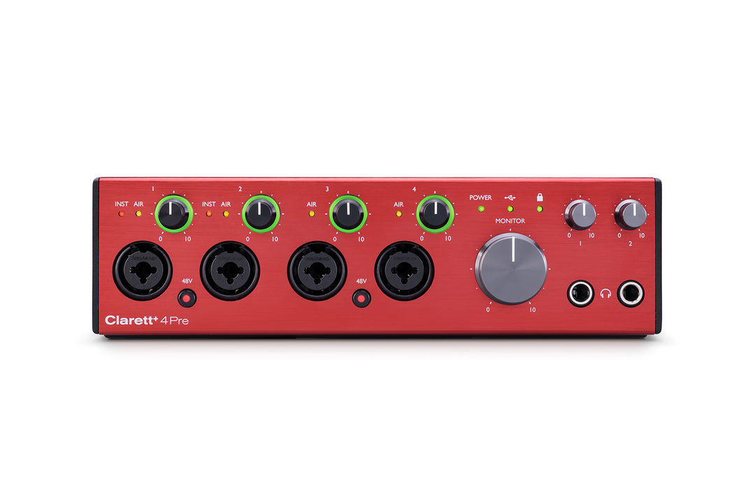 Focusrite Clarett+ 4Pre USB Schede Audio