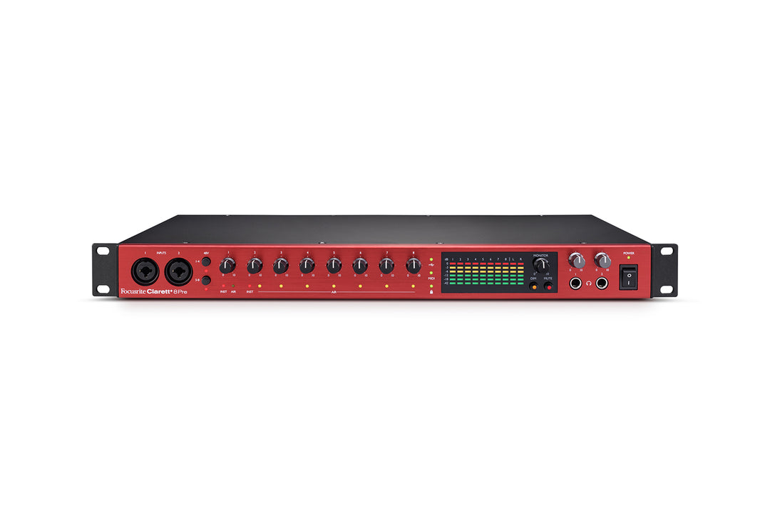 Focusrite Clarett+ 8Pre USB Schede Audio