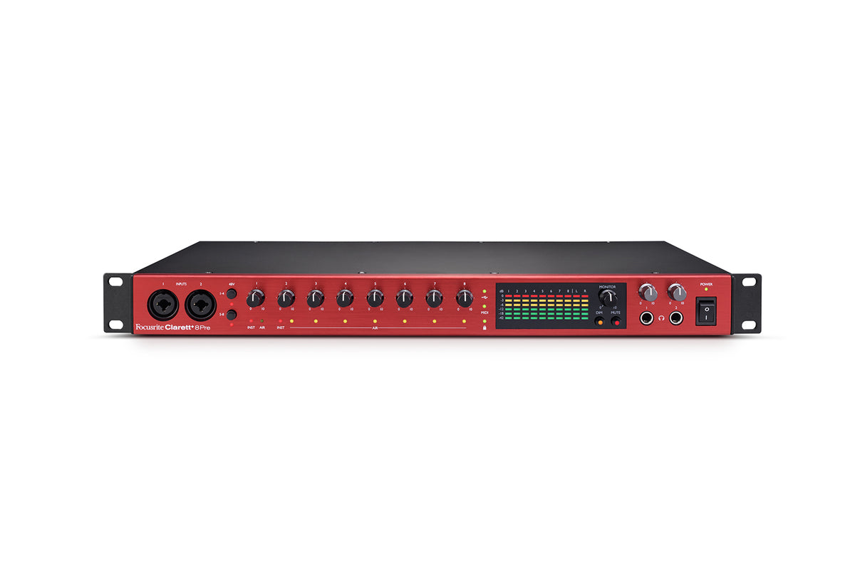 Focusrite Clarett+ 8Pre USB Schede Audio
