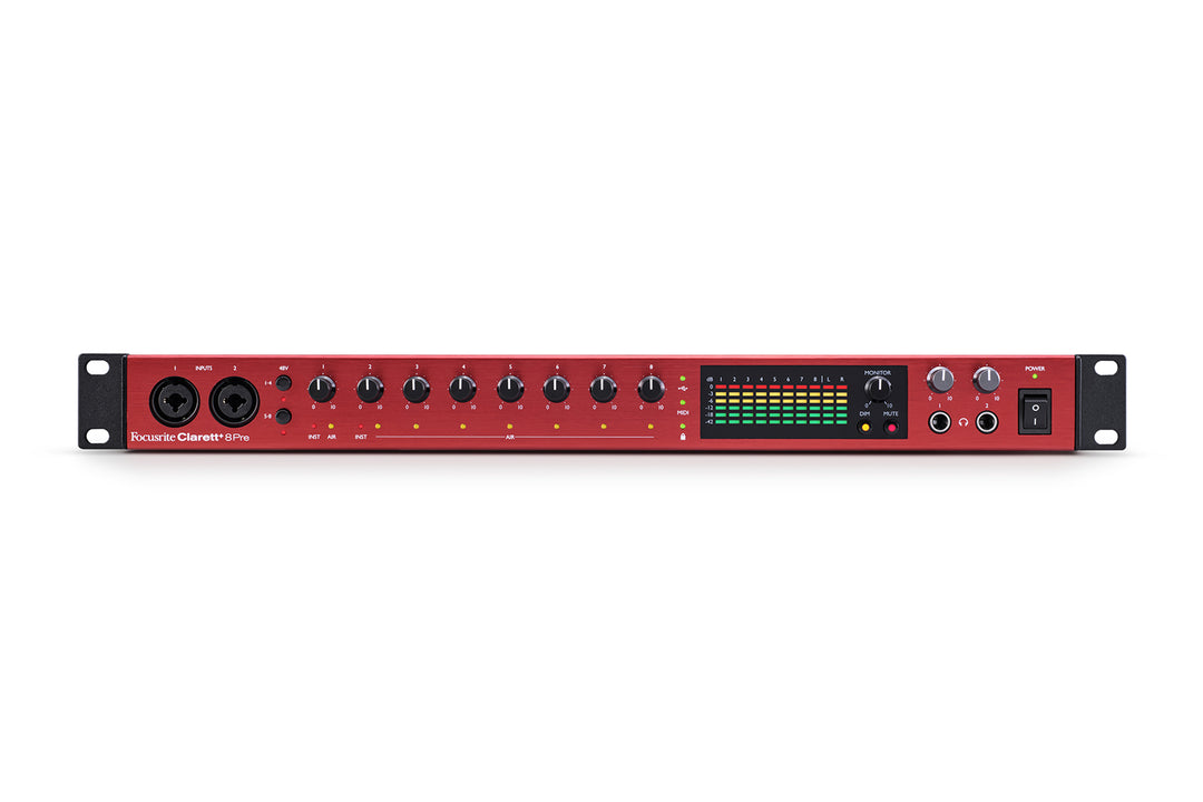 Focusrite Clarett+ 8Pre USB Schede Audio