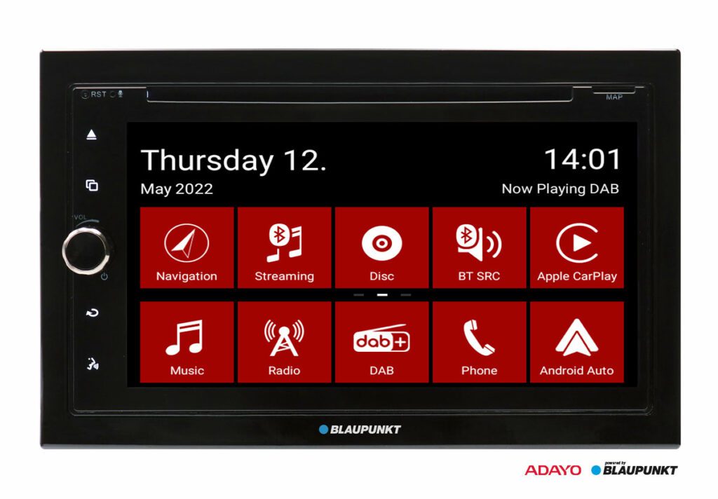 Blaupunkt Copenhagen 700 con CarPlay, Android, DAB+ e Bluetooth