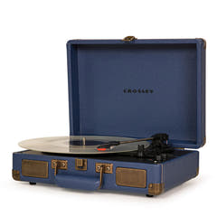 Crosley Cruiser Plus Giradischi Bluetooth bidirezionale (Navy)