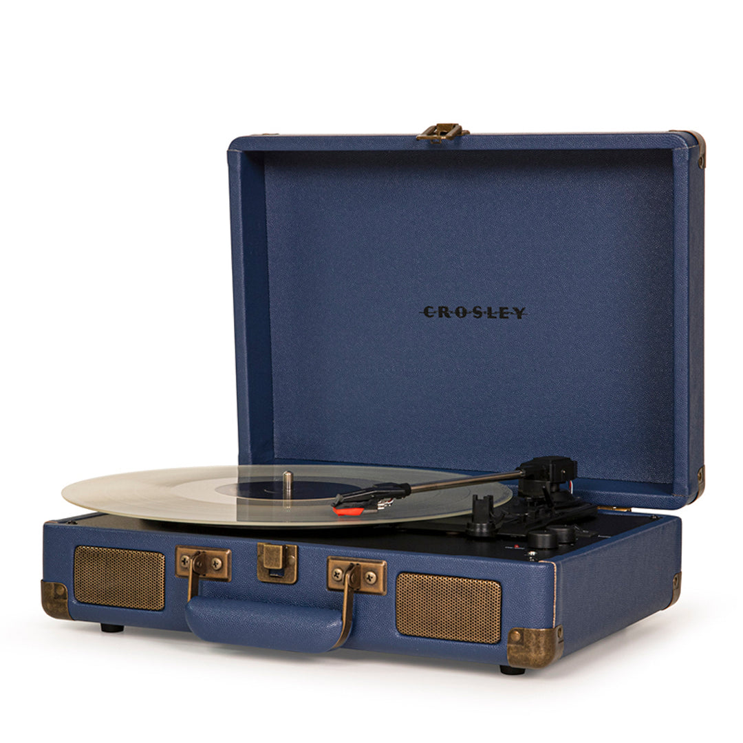 Crosley Cruiser Plus Giradischi Bluetooth bidirezionale (Navy)