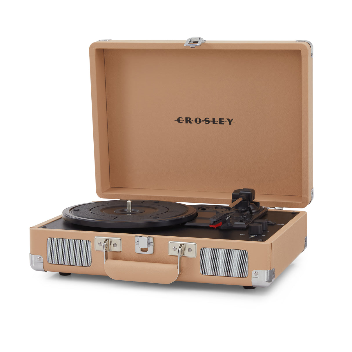 Crosley Cruiser Plus Turntable Two-Way Bluetooth (Light Tan)