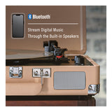 Crosley Cruiser Plus Turntable Two-Way Bluetooth (Light Tan)