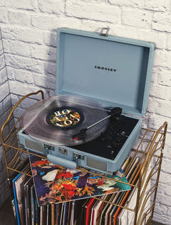 Crosley Cruiser Plus Giradischi Bluetooth bidirezionale (Tormalina)