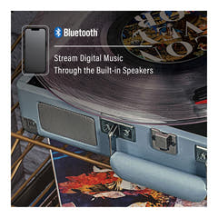 Crosley Cruiser Plus Giradischi Bluetooth bidirezionale (Tormalina)