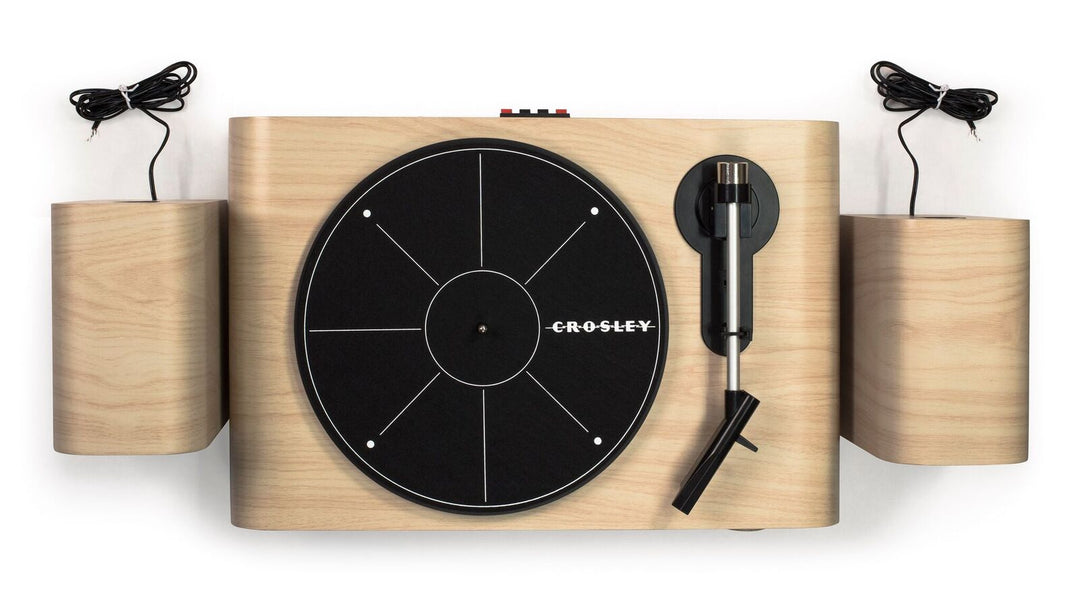 Crosley Gig Giradischi con Altoparlanti (Naturale)