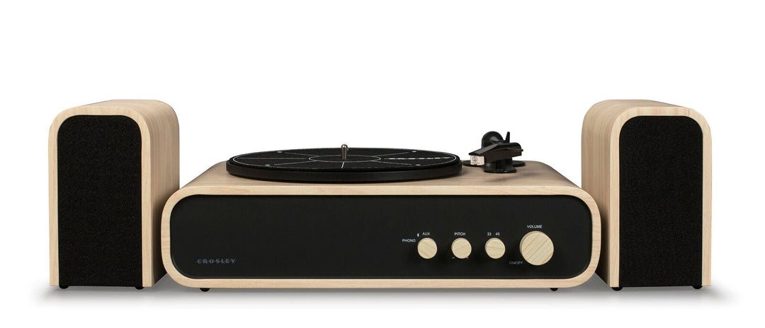 Crosley Gig Giradischi con Altoparlanti (Naturale)