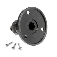 Adam Hall Stands D 921 BLK - Piastra di montaggio per collo di cigno