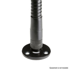 Adam Hall Stands D 921 BLK - Piastra di montaggio per collo di cigno