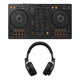 Pioneer DJ FLX4 Headphones Bundle