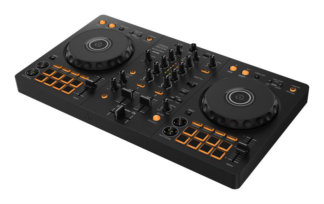 Pioneer DJ FLX4 Headphones Bundle