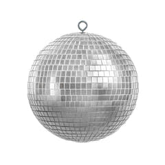Set sfera da discoteca 30 cm.