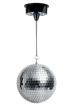 Marconi Sfera da Discoteca a Batteria con LED (20 cm)