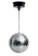 Marconi Sfera da Discoteca a Batteria con LED (20 cm)