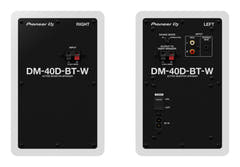 Pioneer DJ DM-40D-BT-W Monitor da Studio con Bluetooth (Bianco)