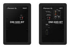 Pioneer DJ DM-50D-BT - Monitor da Studio con Bluetooth (Nero)