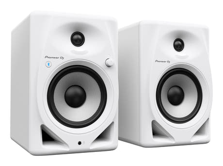 Pioneer DJ DM-50D-BT-W - Monitor da Studio con Bluetooth (Bianco)