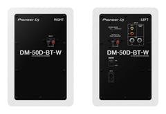 Pioneer DJ DM-50D-BT-W - Monitor da Studio con Bluetooth (Bianco)