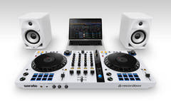 Pioneer DJ DM-50D-BT-W - Monitor da Studio con Bluetooth (Bianco)