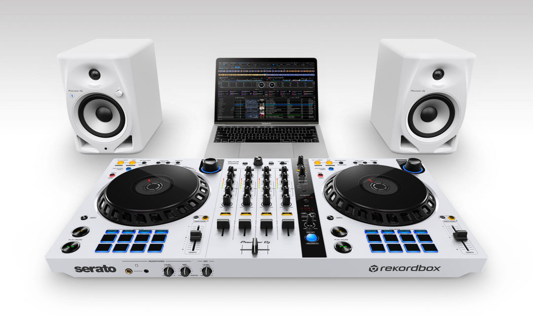 Pioneer DJ DM-50D-BT-W - Monitor da Studio con Bluetooth (Bianco)