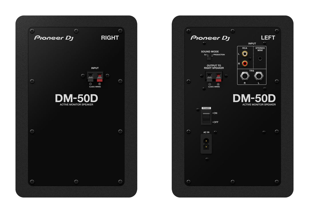 Pioneer DJ DM-50D (Nero)