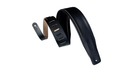 Levys DM1PD tracolla per chitarra 3", nera