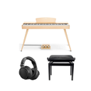 Donner DDP-80 pianoforte elettrico beige Confezione completa