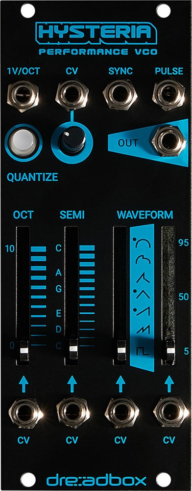 Dreadbox Hysteria Blacklight modulo